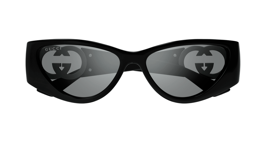 Gafas de sol gucci gg1824s 004 negro cat eye femenino talla 55mm - Vista de detalle