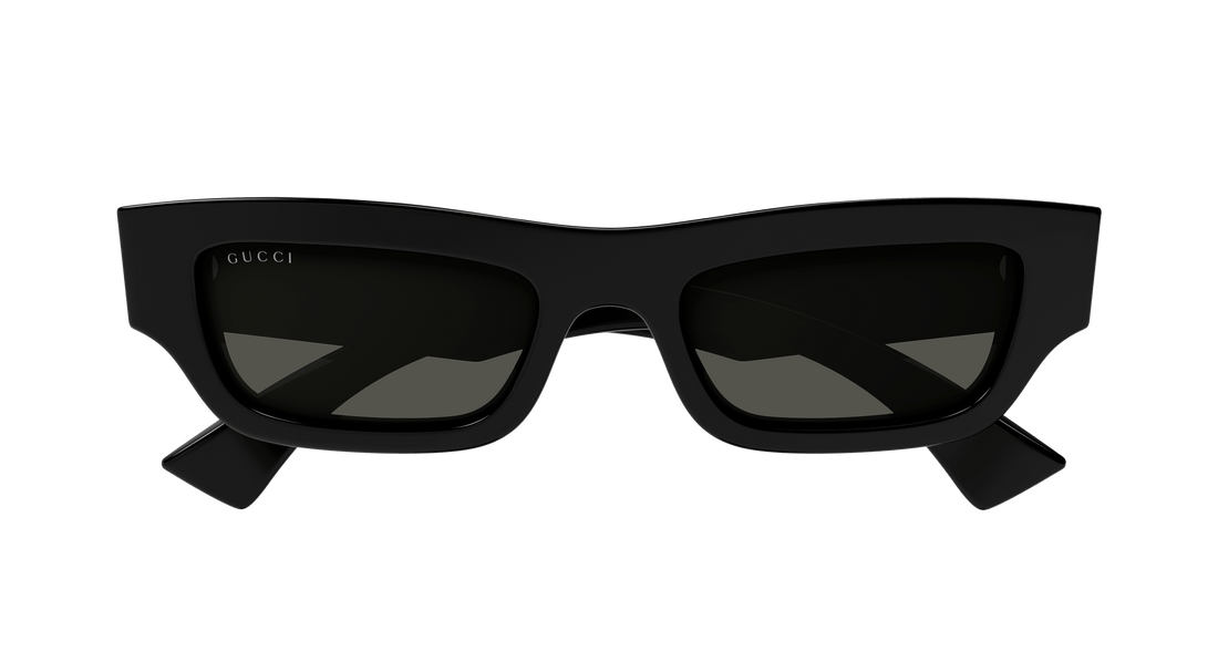 Gafas de sol gucci gg1839s 001 negro square masculino talla 52mm - Vista de detalle
