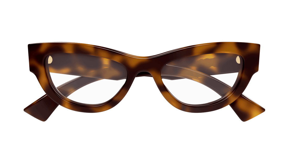 Brillen gucci gg1836o 002 havana cat eye femenino größe 51mm - Detailansicht
