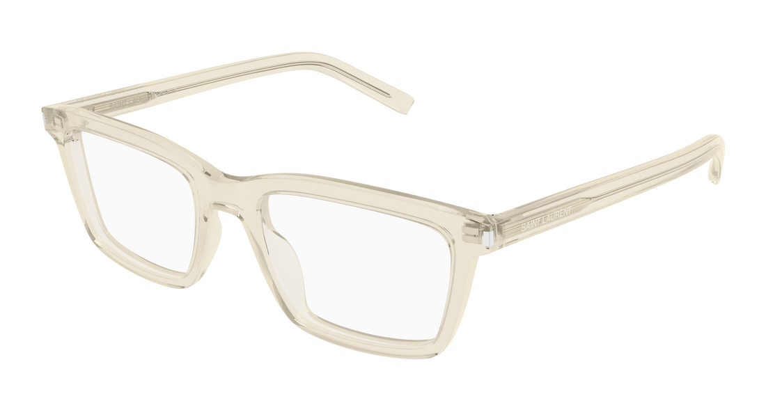 Óculos graduados saint laurent sl 842 004 amarillo rectangular / squared unisex tamanho 54mm - Vista principal