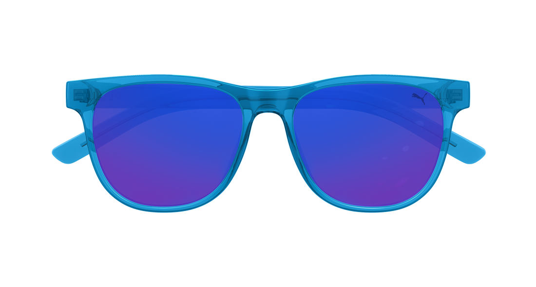 Gafas de sol puma pj0084s 007 azul round/oval/panthos infantil talla 50mm - Vista de detalle