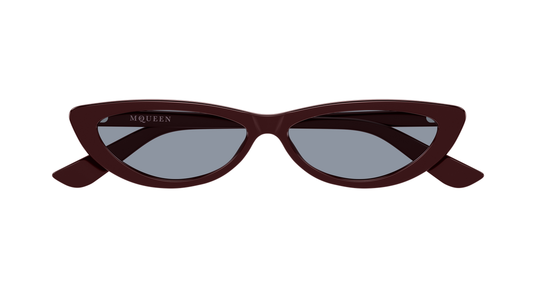 Sonnenbrillen alexander mcqueen am0535s 004 rojo round/oval/panthos femenino größe 58mm - Detailansicht
