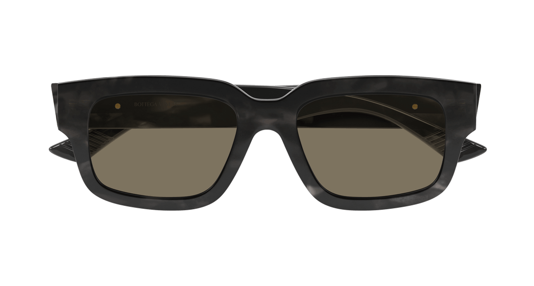 Óculos de sol bottega veneta bv1359sa 003 negro square unisex tamanho 53mm - Vista de detalhe