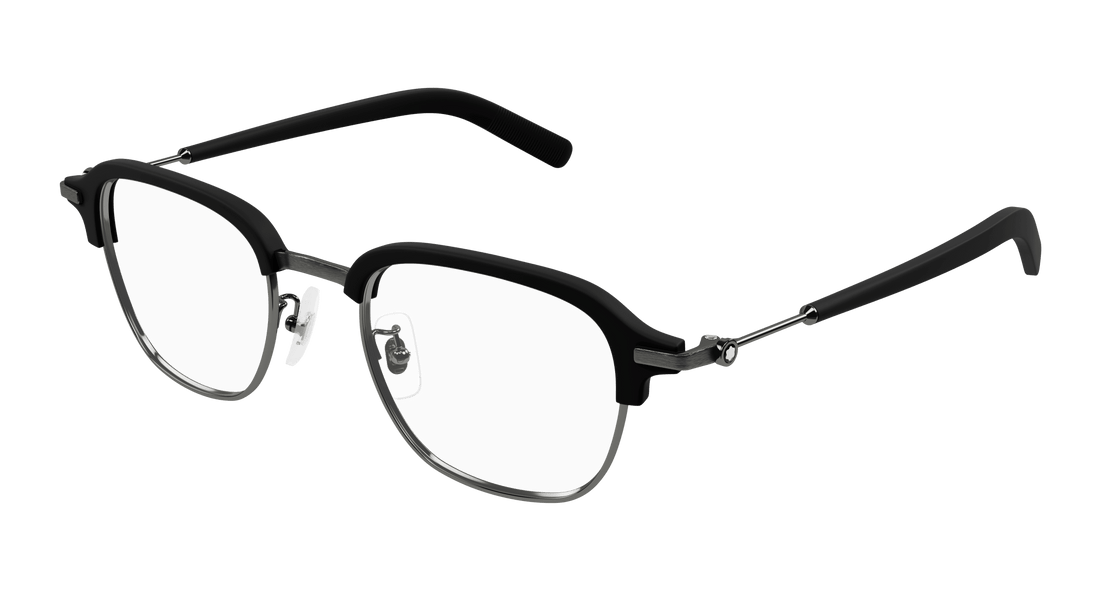 Briller montblanc mb0390o 002 rutenio square masculino størrelse 50mm - Hovedvisning