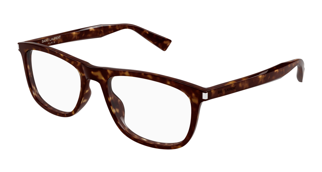Óculos graduados saint laurent sl 812 002 havana square unisex tamanho 56mm - Vista principal