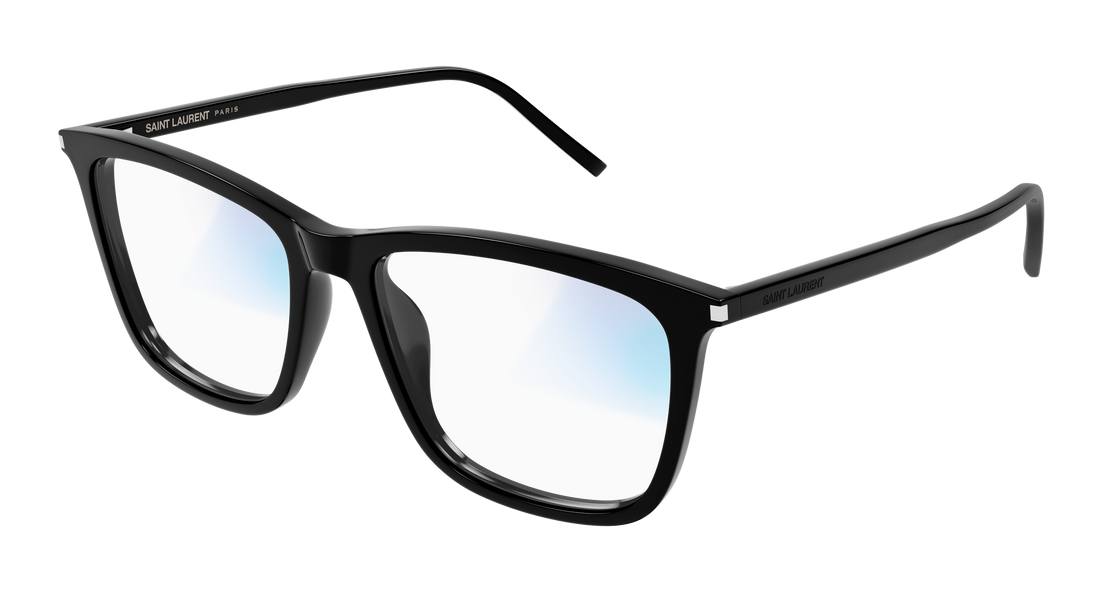 Óculos de sol saint laurent sl 851 006 negro rectangular / squared unisex tamanho 56mm - Vista principal