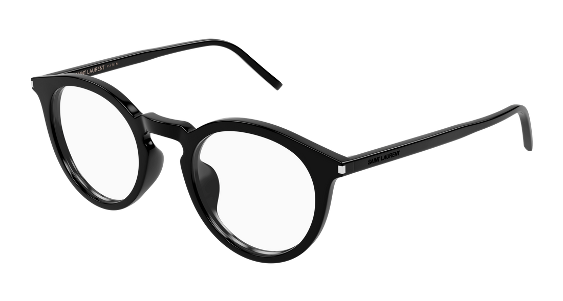 Brillen saint laurent sl 347/f 001 negro round unisex größe 48mm - Hauptansicht