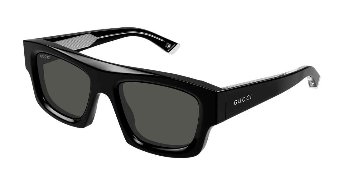 Óculos de sol gucci gg1926s 002 negro square masculino tamanho 53mm - Vista principal