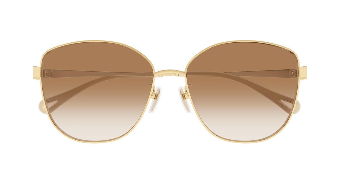 Sonnenbrillen chloé ch0306sk 004 dorado square femenino größe 59mm - Detailansicht