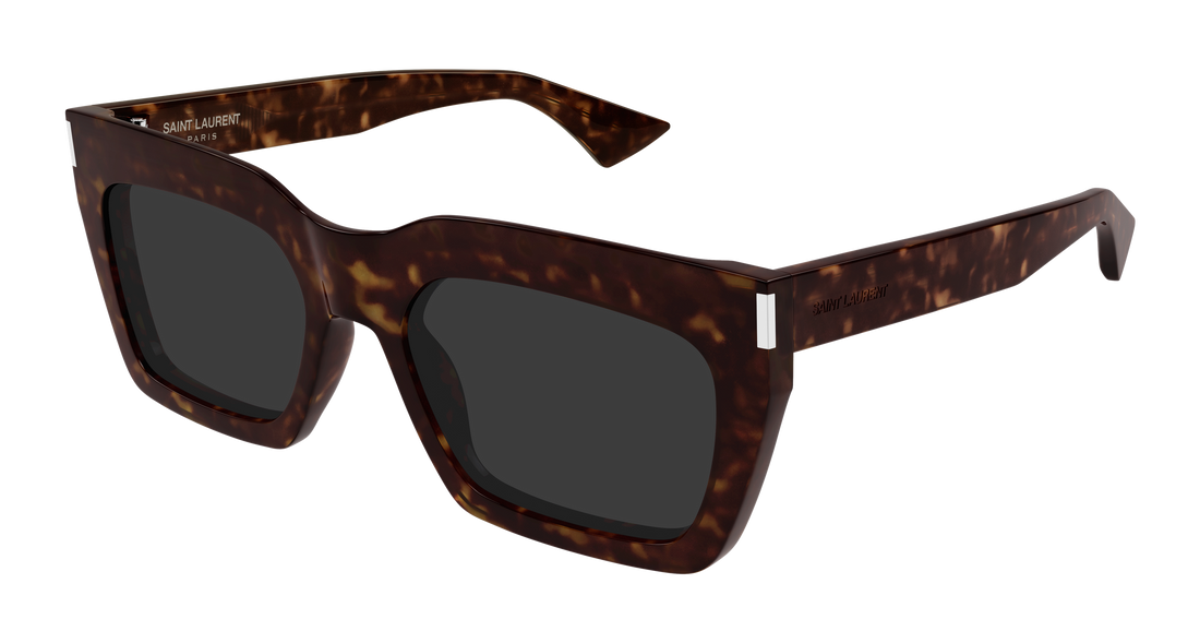 Óculos de sol saint laurent sl 810 002 havana square unisex tamanho 55mm - Vista principal
