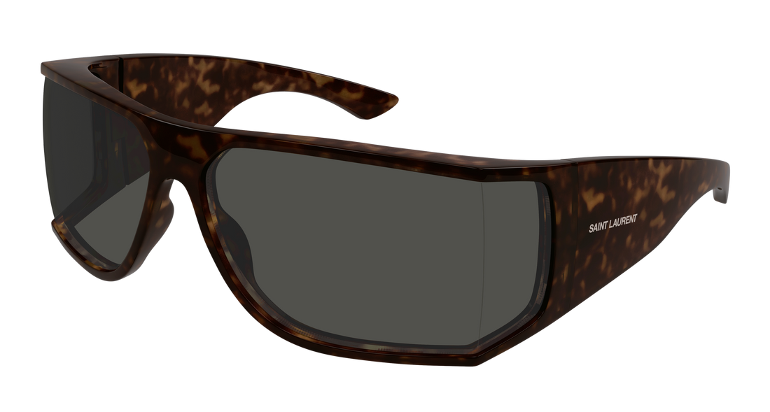 Óculos de sol saint laurent sl 806 002 havana square unisex tamanho 75mm - Vista principal
