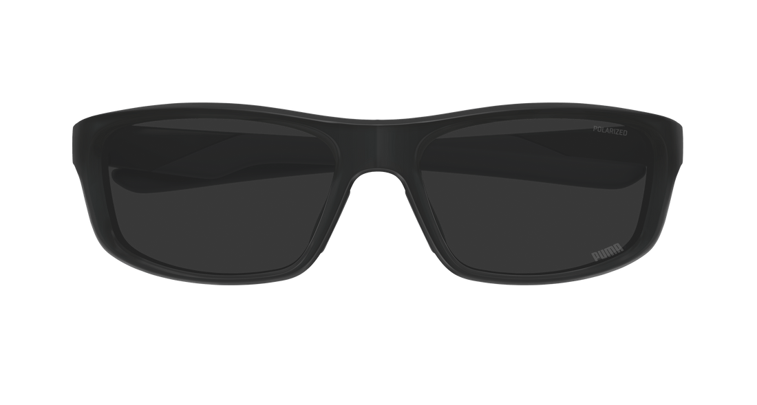 Sunglasses puma pu0480s 002 negro square masculino size 62mm - Detailed view