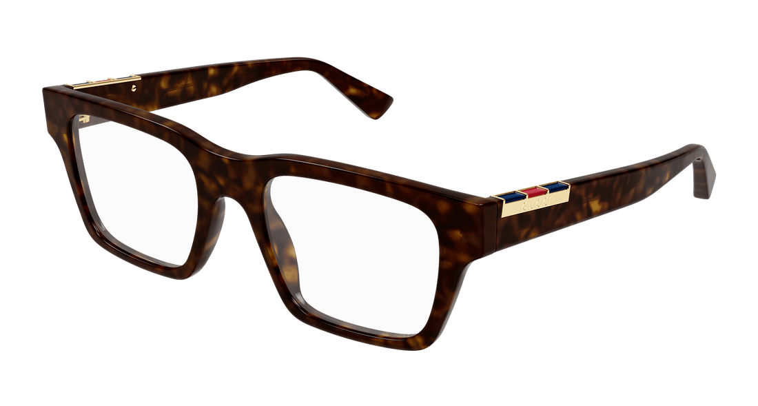 Occhiali da vista gucci gg1889o 006 havana square masculino taglia 53mm - Vista principale