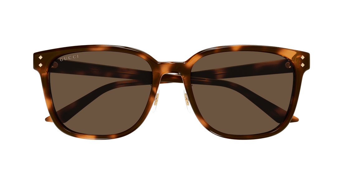 Sonnenbrillen gucci gg1896sk 002 havana square masculino größe 57mm - Detailansicht