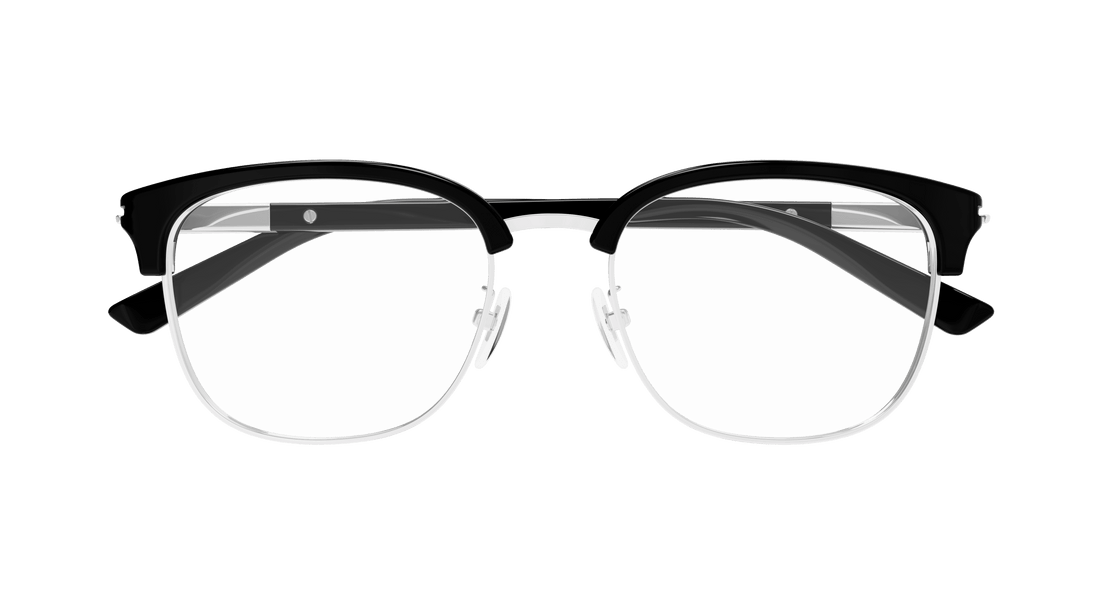 Gafas graduadas gucci gg1901oa 002 negro round masculino talla 54mm - Vista de detalle