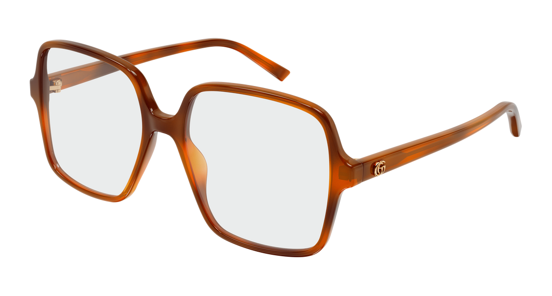 Occhiali da vista gucci gg1994o 006 havana rectangular / squared femenino taglia 53mm - Vista principale