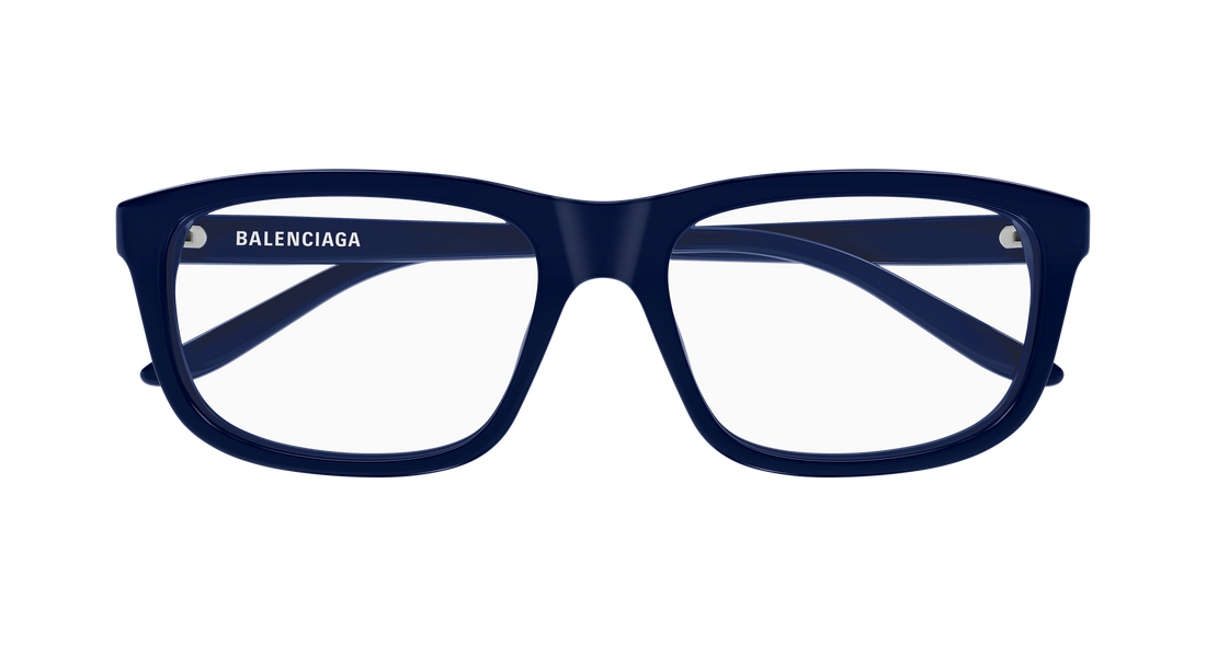 Gafas graduadas balenciaga bb0438o 004 azul rectangular / squared masculino talla 57mm - Vista de detalle