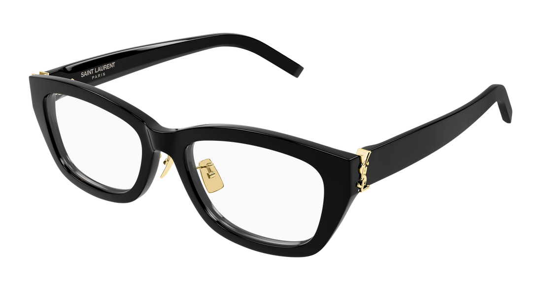 Brillen saint laurent sl m153/j opt 001 negro cat eye femenino größe 53mm - Hauptansicht