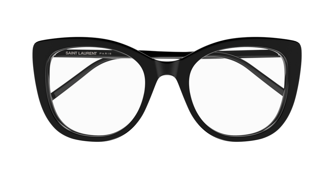 Brillen saint laurent sl 778 001 negro cat eye femenino größe 55mm - Detailansicht