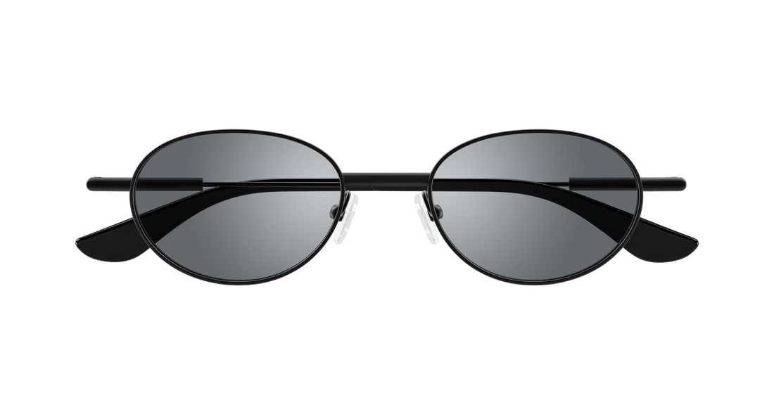 Gafas de sol alexander mcqueen am0523s 004 negro round/oval/panthos unisex talla 50mm - Vista de detalle