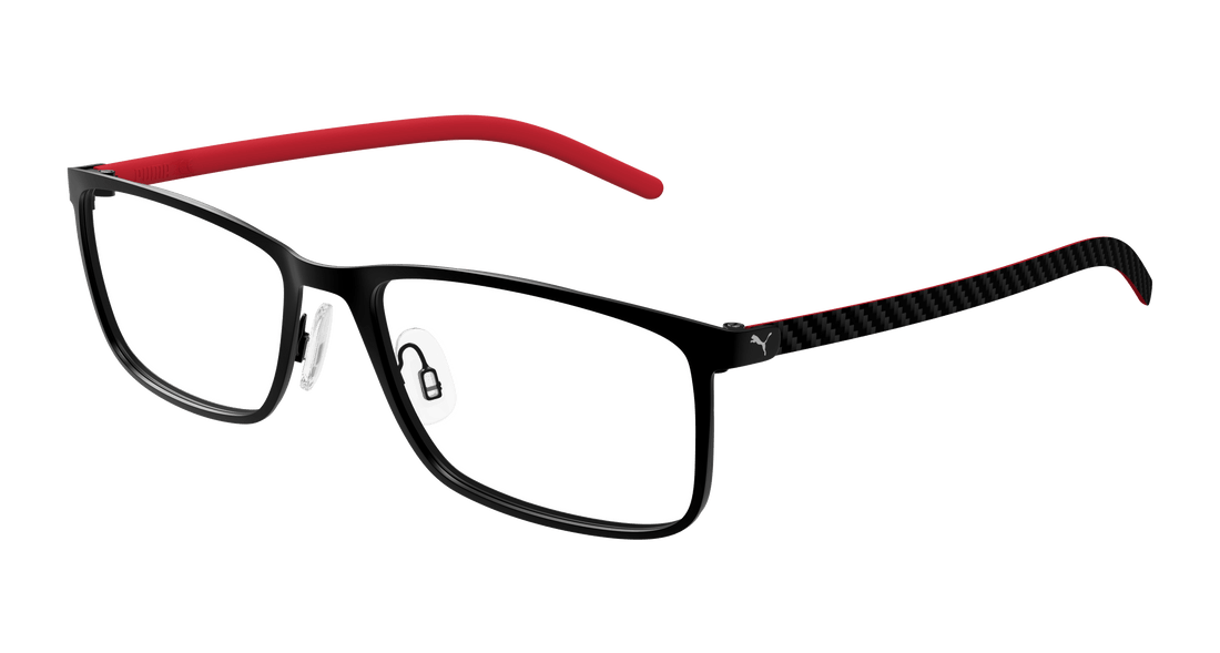 Occhiali da vista puma pu0490o 002 negro square masculino taglia 58mm - Vista principale