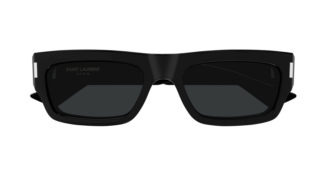 Óculos de sol saint laurent sl 837 001 negro rectangular / squared masculino tamanho 54mm - Vista de detalhe