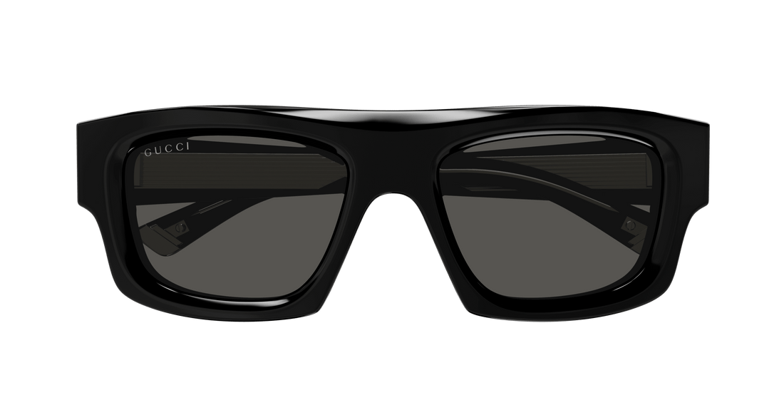 Óculos de sol gucci gg1926s 002 negro square masculino tamanho 53mm - Vista de detalhe