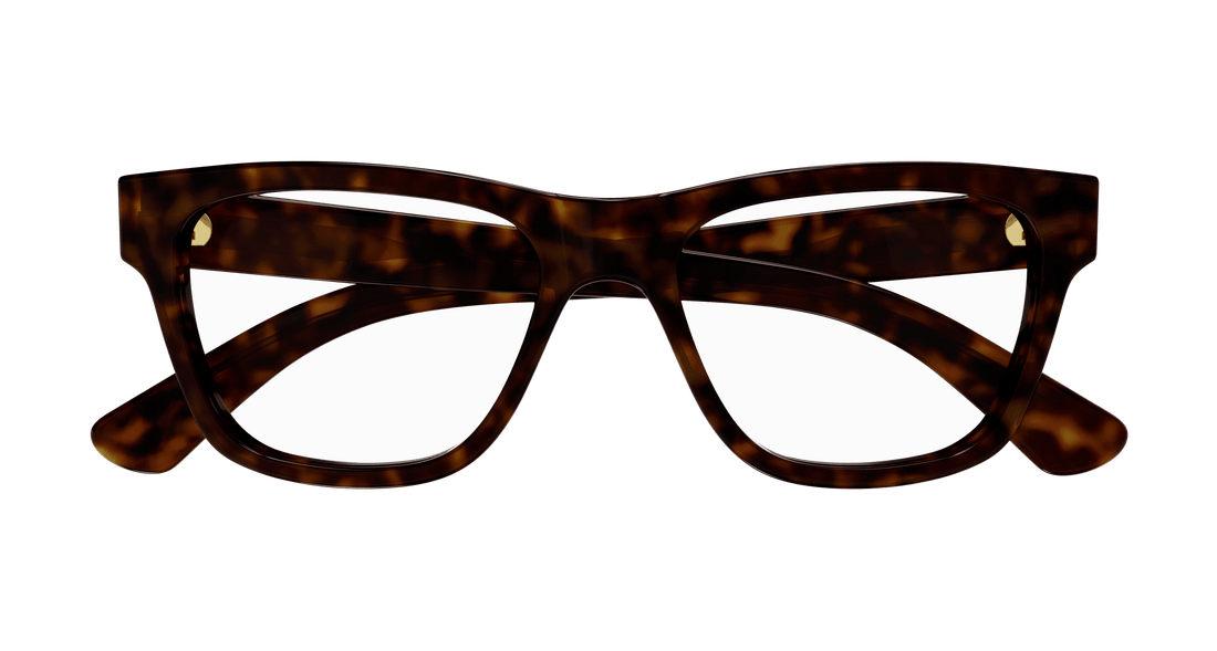 Gafas graduadas gucci gg1795o 002 havana square masculino talla 52mm - Vista de detalle