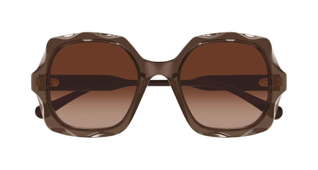 Sonnenbrillen chloé ch0226s 007 marron square femenino größe 53mm - Detailansicht