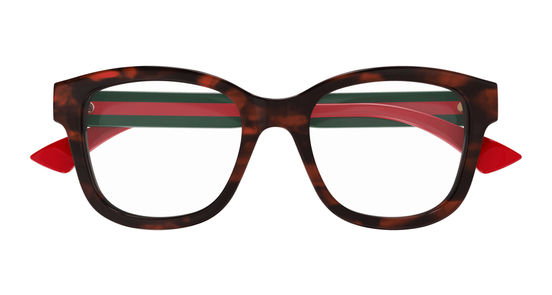 Prescription glasses gucci gg1863o 003 havana square femenino size 51mm - Detailed view