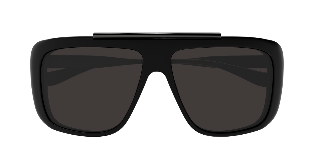 Occhiali da sole alexander mcqueen am0492s 002 negro pilot unisex taglia 60mm - Vista dettagliata