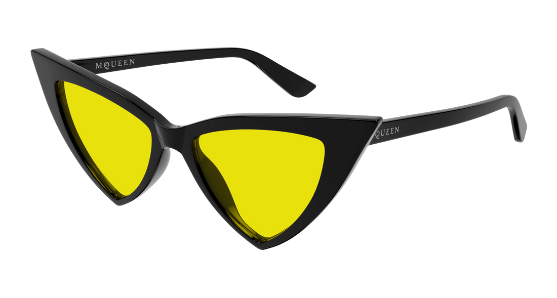 Occhiali da sole alexander mcqueen am0518s 001 negro cat eye femenino taglia 52mm - Vista principale