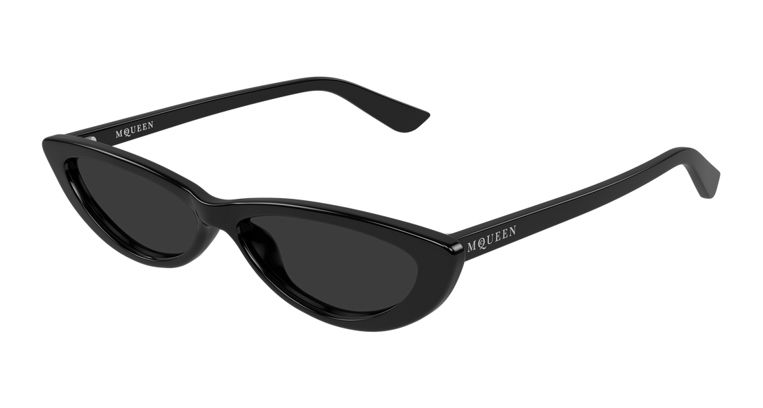 Sonnenbrillen alexander mcqueen am0535s 001 negro round/oval/panthos femenino größe 58mm - Hauptansicht