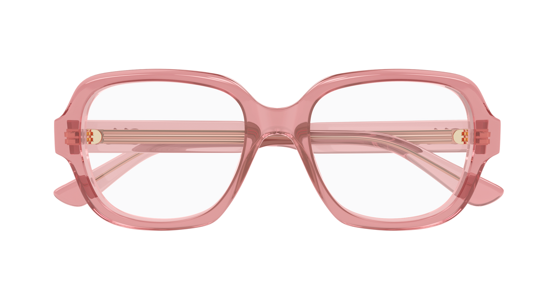 Prescription glasses chloé ch0341o 003 rosa geometric femenino size 53mm - Detailed view