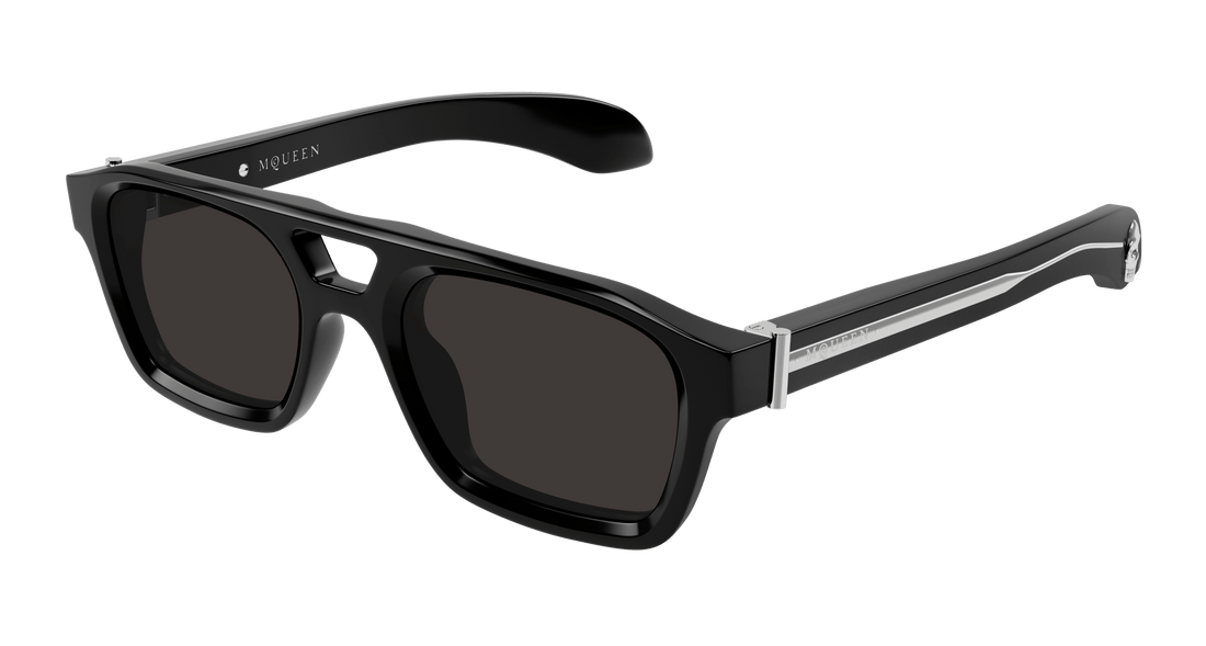 Sonnenbrillen alexander mcqueen am0505s 001 negro pilot masculino größe 52mm - Hauptansicht