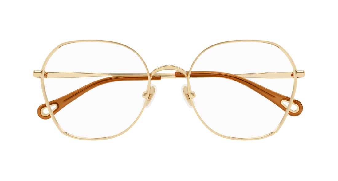 Brillen chloé ch0320o 001 dorado square femenino größe 55mm - Detailansicht