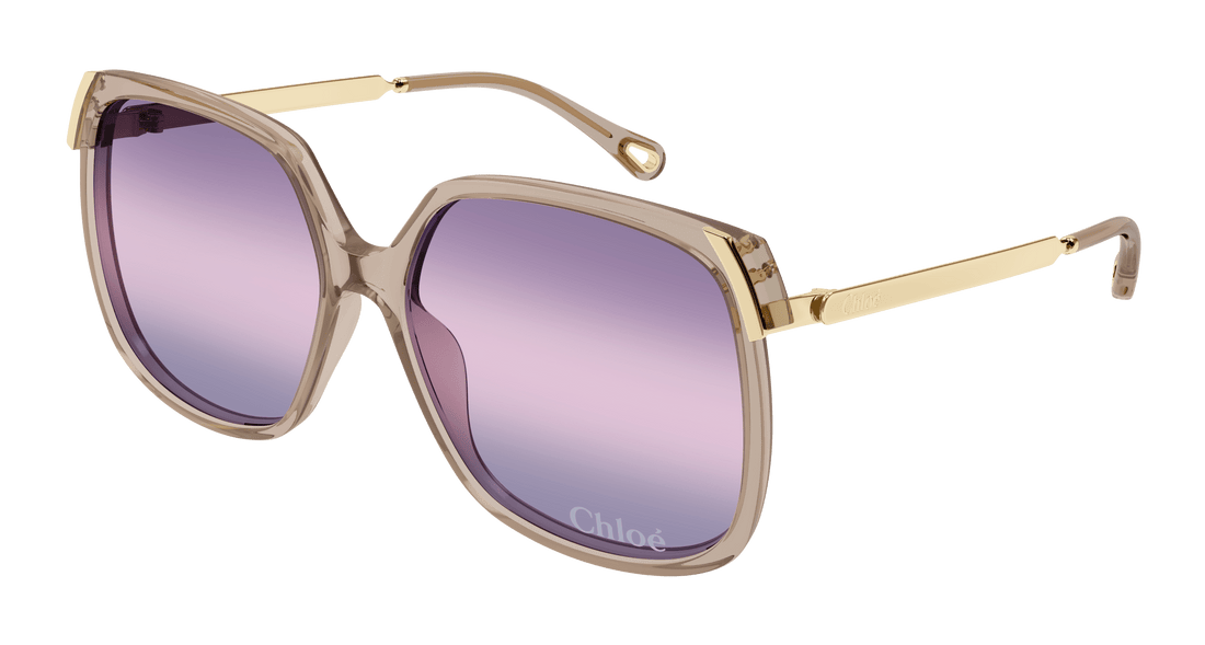 Sunglasses chloé ch0286s 004 marron square femenino size 60mm - Main view