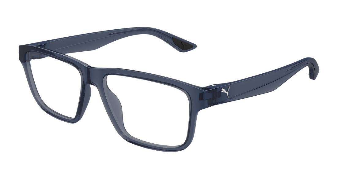 Brillen puma pu0507o 002 azul rectangular / squared masculino größe 57mm - Hauptansicht