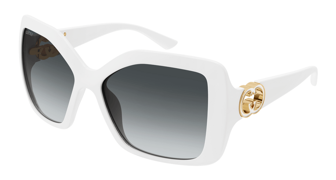 Occhiali da sole gucci gg2015s 003 blanco rectangular / squared femenino taglia 59mm - Vista principale