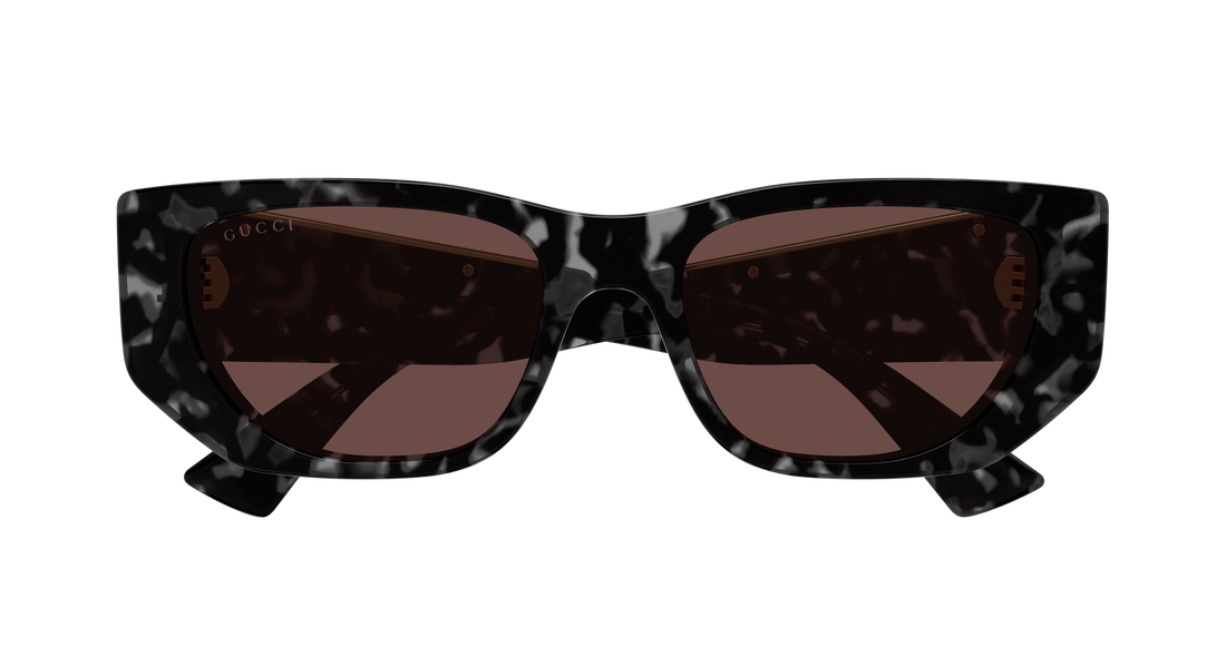 Óculos de sol gucci gg1959s 002 havana cat eye femenino tamanho 53mm - Vista de detalhe