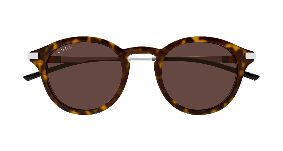 Sonnenbrillen gucci gg1890sa 002 havana round masculino größe 49mm - Detailansicht