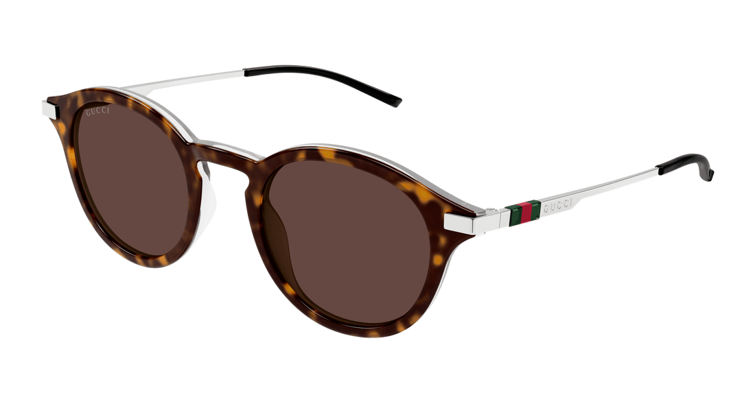 Sonnenbrillen gucci gg1890sa 002 havana round masculino größe 49mm - Hauptansicht