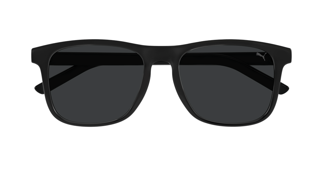 Sunglasses puma pu0502sa 001 negro square masculino size 55mm - Detailed view
