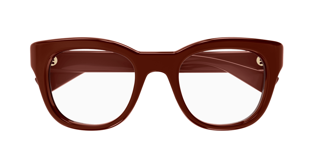 Brillen gucci gg1812o 003 burdeos square masculino größe 51mm - Detailansicht