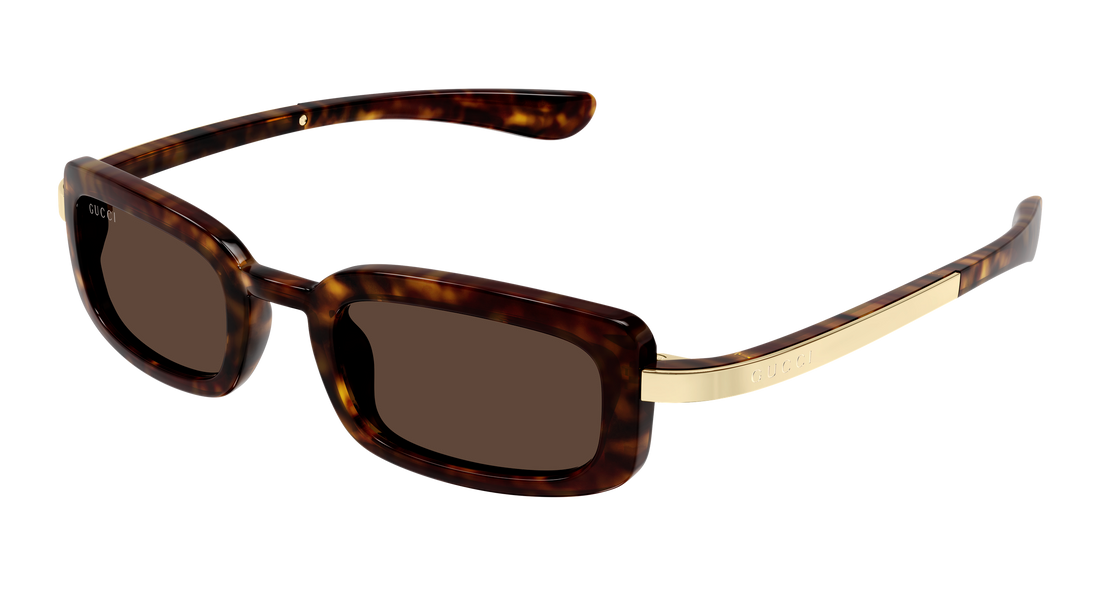 Óculos de sol gucci gg1943s 002 havana rectangular / squared masculino tamanho 47mm - Vista principal