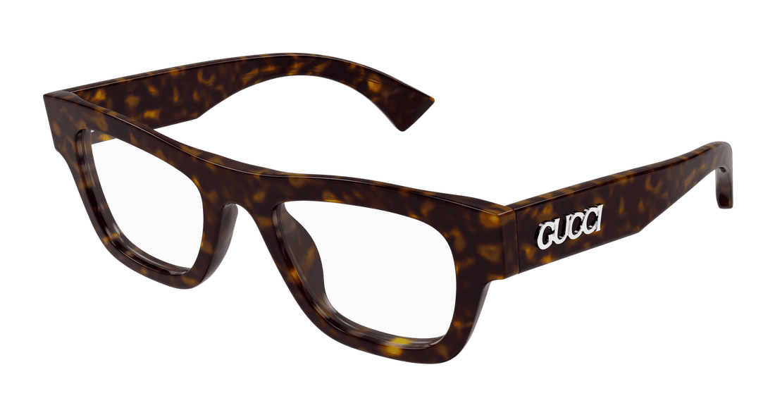 Occhiali da vista gucci gg1840o 006 havana square masculino taglia 51mm - Vista principale