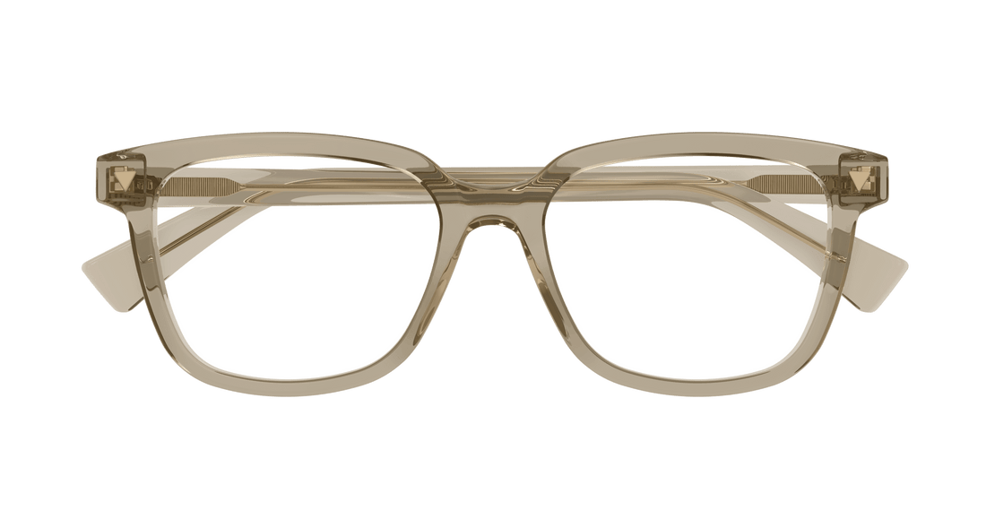 Gafas graduadas bottega veneta bv1229oa 006 marron square femenino talla 52mm - Vista de detalle