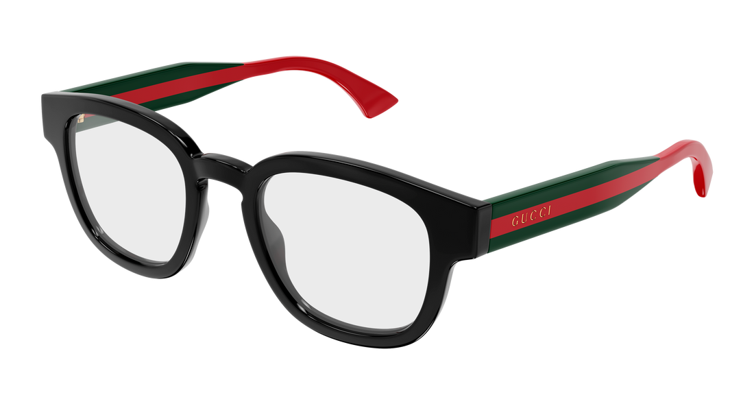 Brillen gucci gg1992o 001 negro round/oval/panthos masculino größe 48mm - Hauptansicht