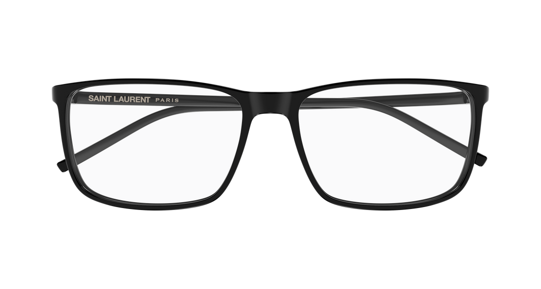 Brillen saint laurent sl 846 001 negro rectangular / squared masculino größe 59mm - Detailansicht
