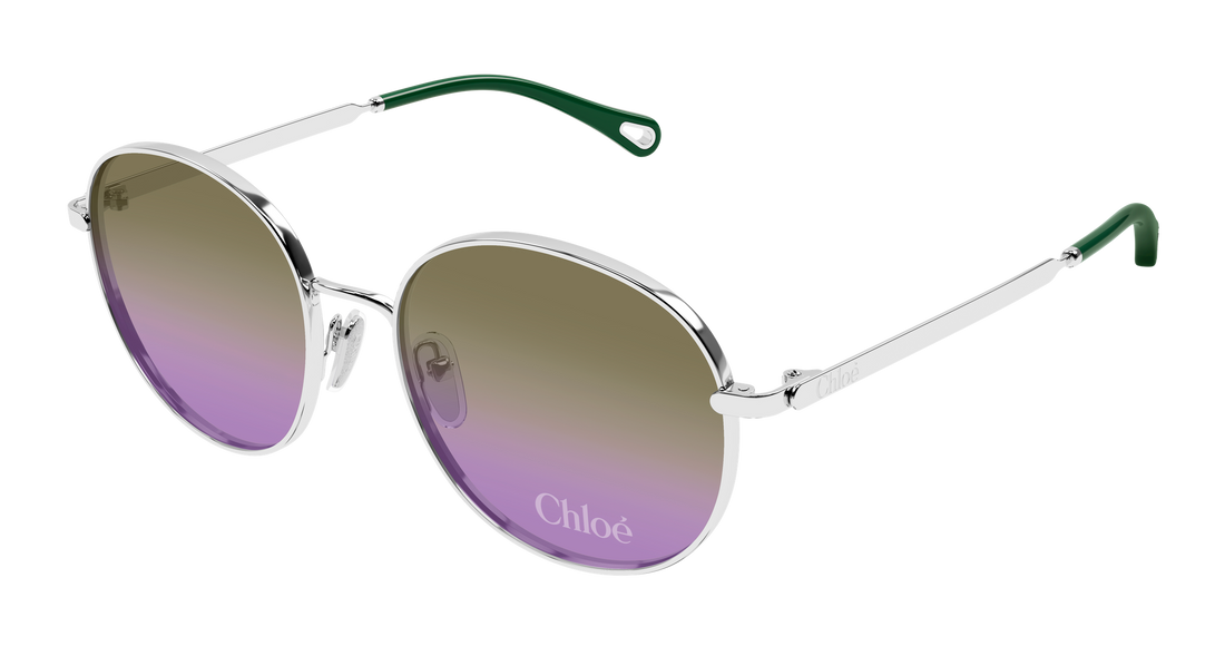 Sunčane naočale chloé ch0325s 002 plateado geometric femenino veličina 55mm - Glavni prikaz